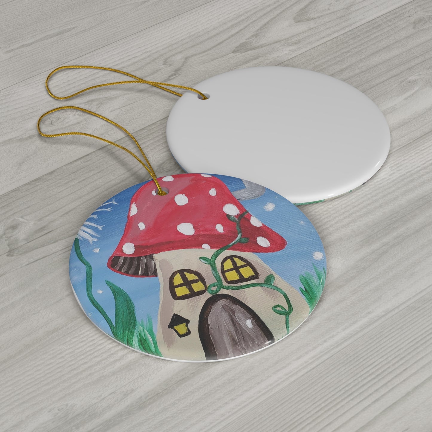 Fairy House Ceramic Ornament (Brookson Collection)