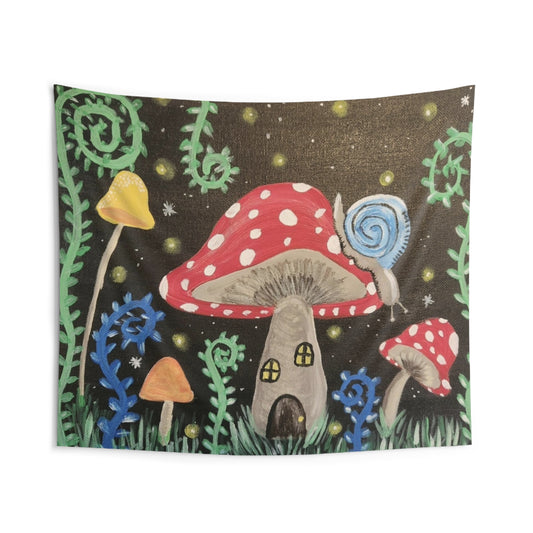 Magical Mushrooms Tapestry (Brookson Collection)