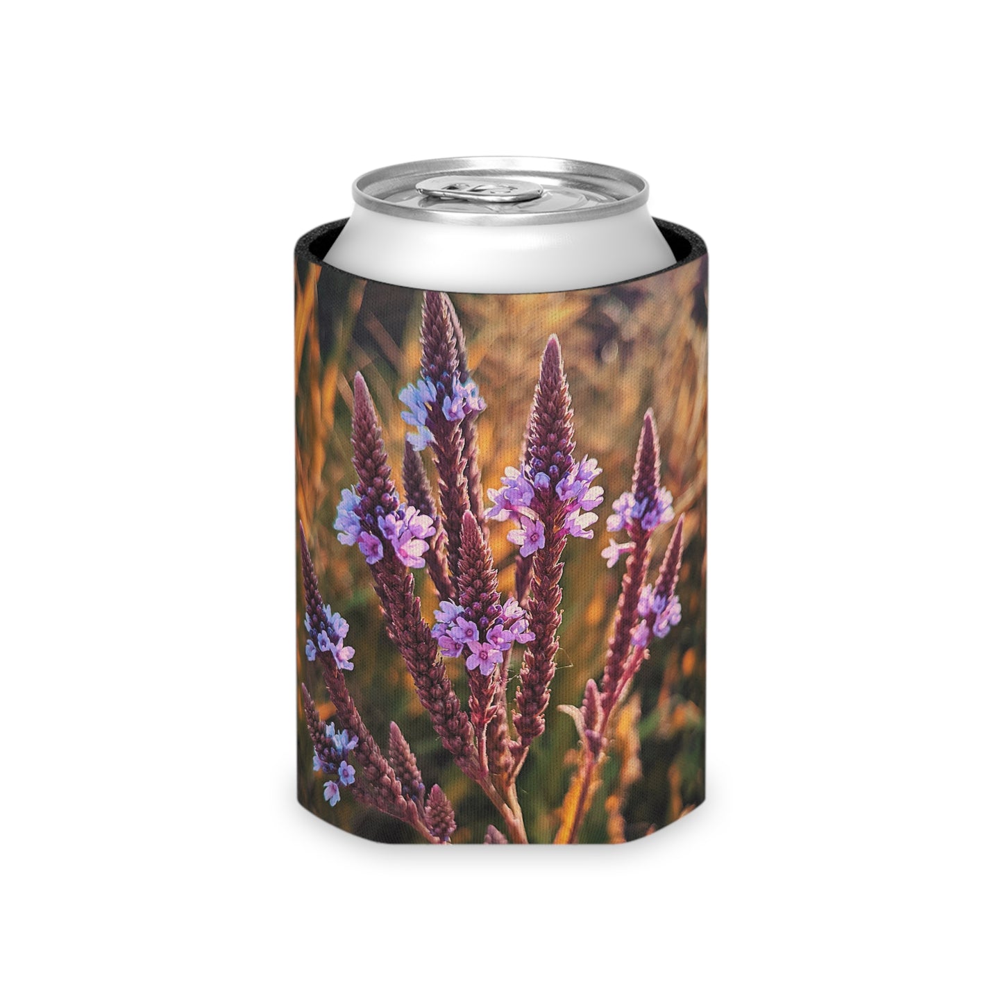 Purple Fields Can Regular Cooler Sleeve (SP Photography Collection) PURPLE