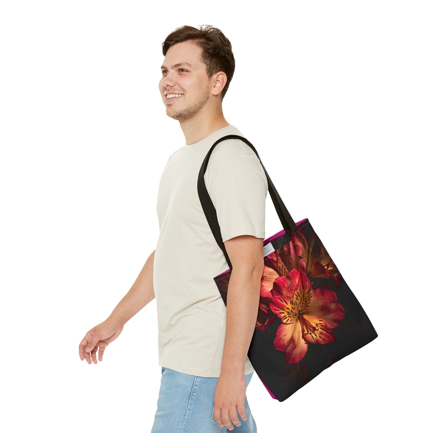 Pink Lily Tote Bag (SP Photography Collection) PINK