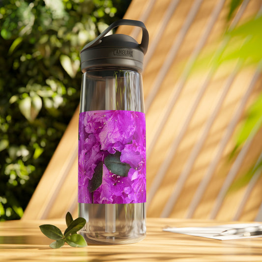 Pink Purple Flower CamelBak Eddy®  Water Bottle, 25oz (Custom Creations By Catelyn) LIGHT PINK