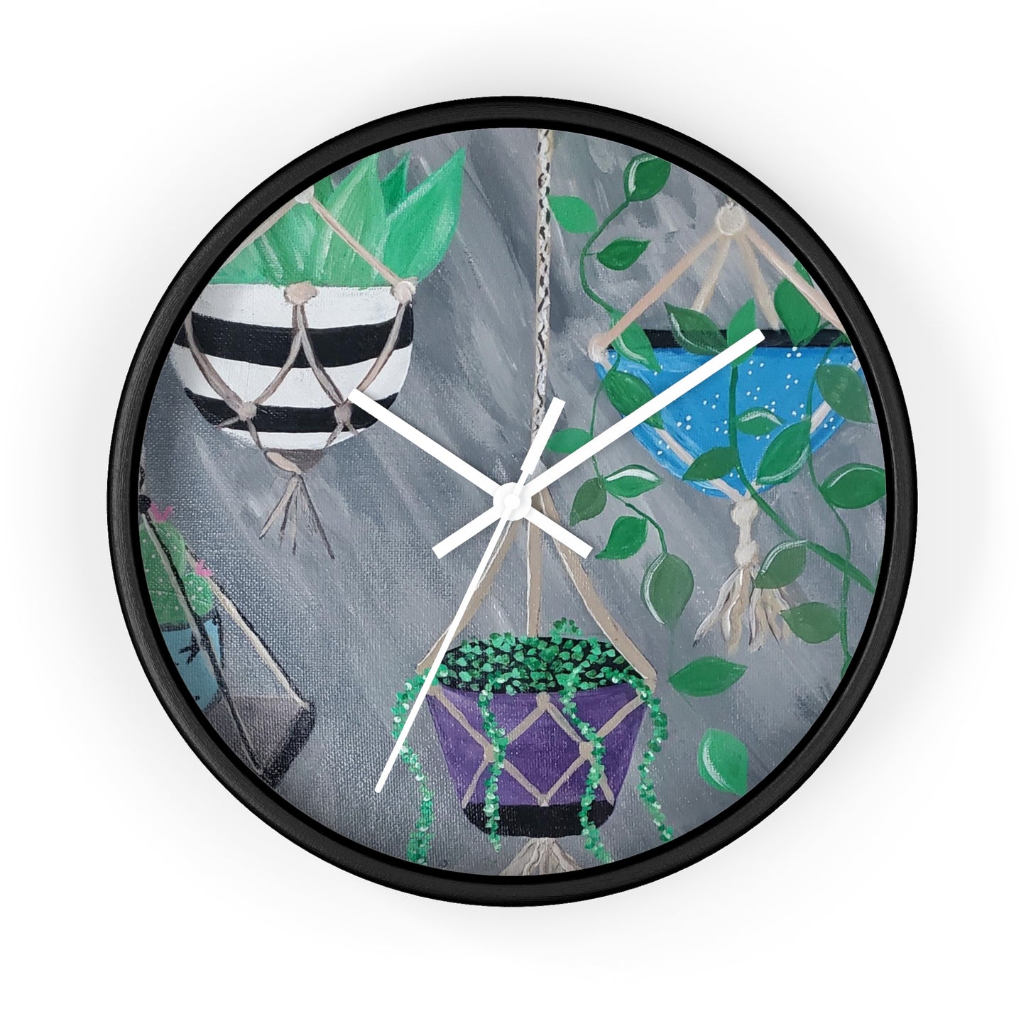 Succulent Delight Wall Clock (Brookson Collection)