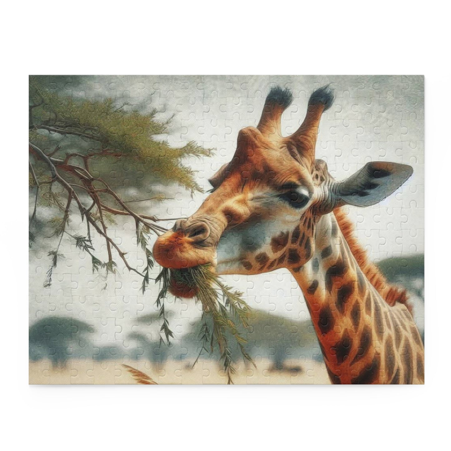 Giraffe Puzzle (aiB & J Collections) (120, 252, 500-Piece)