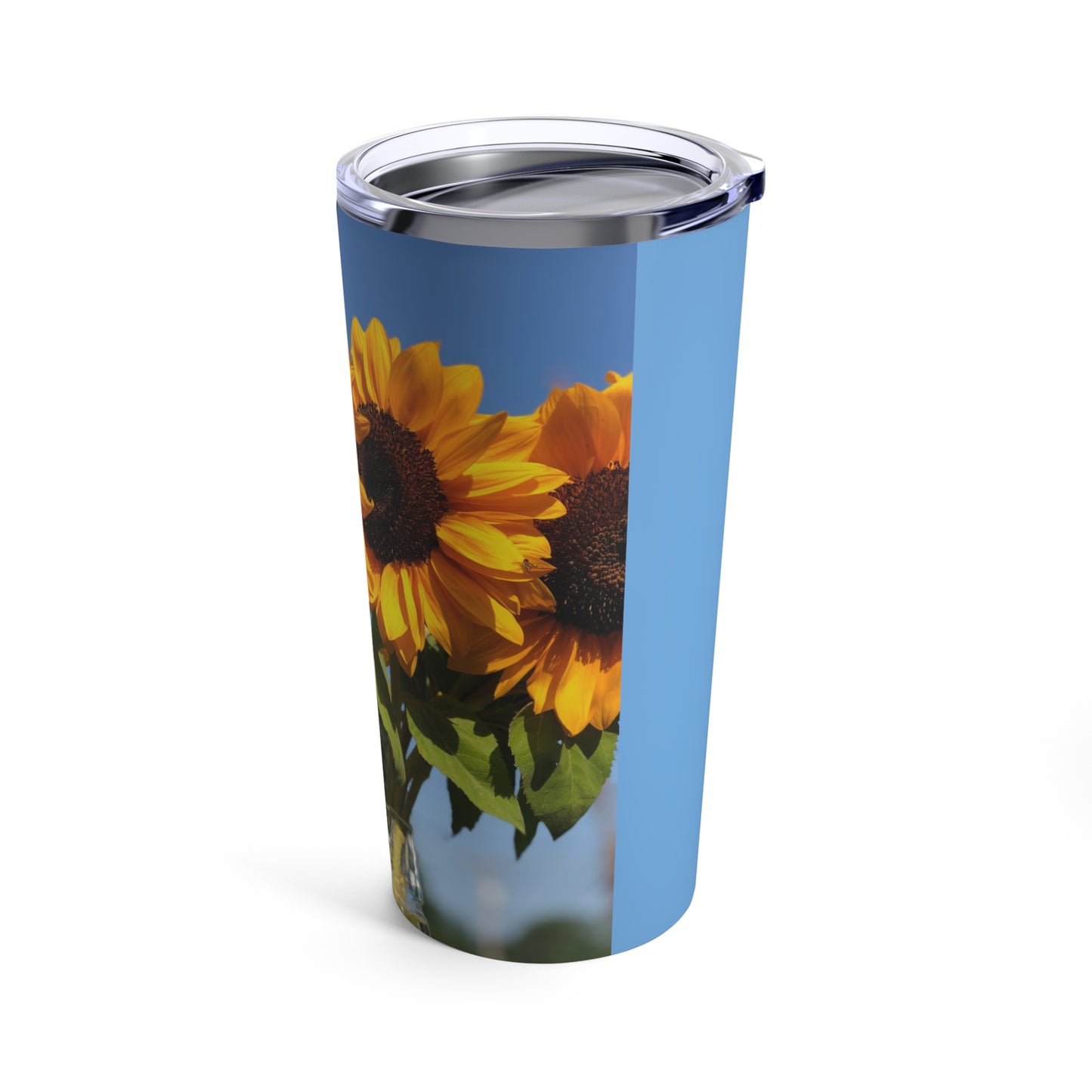 Bunched  Sunflower Tumbler 20oz (Custom Creations By Catelyn)