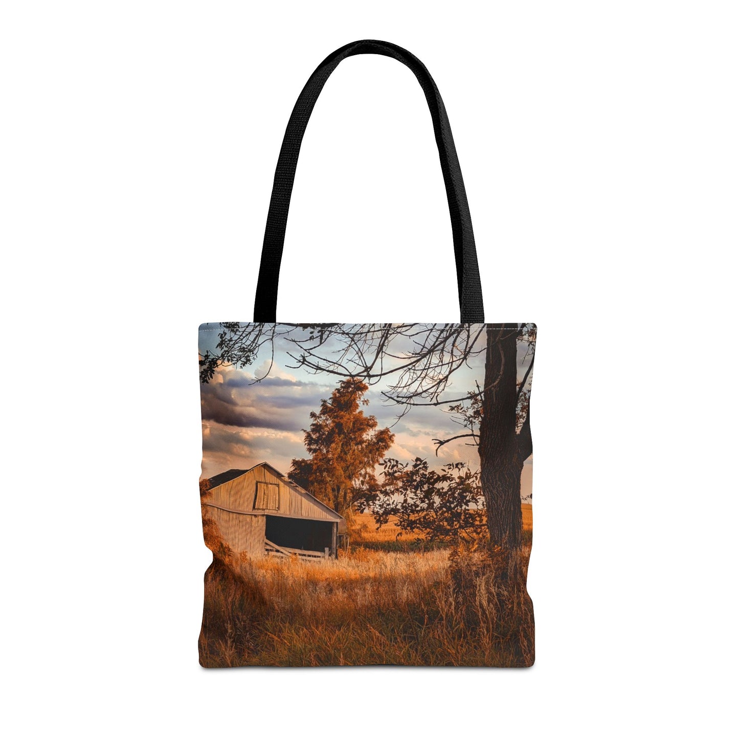 Golden Barn Tote Bag (SP Photography Collection) GRAY