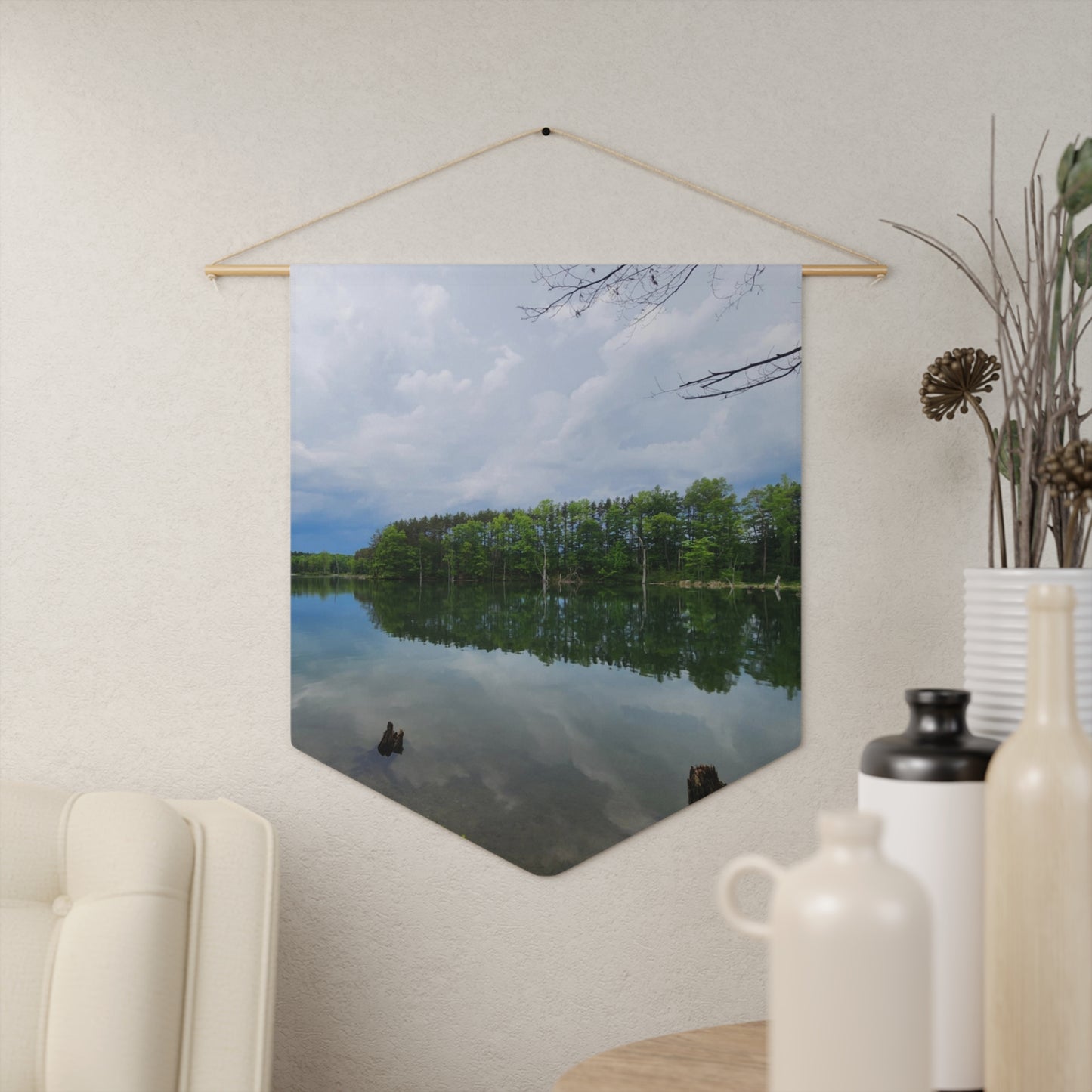 Peaceful Lake Pennant (Savor The Moment Collection)