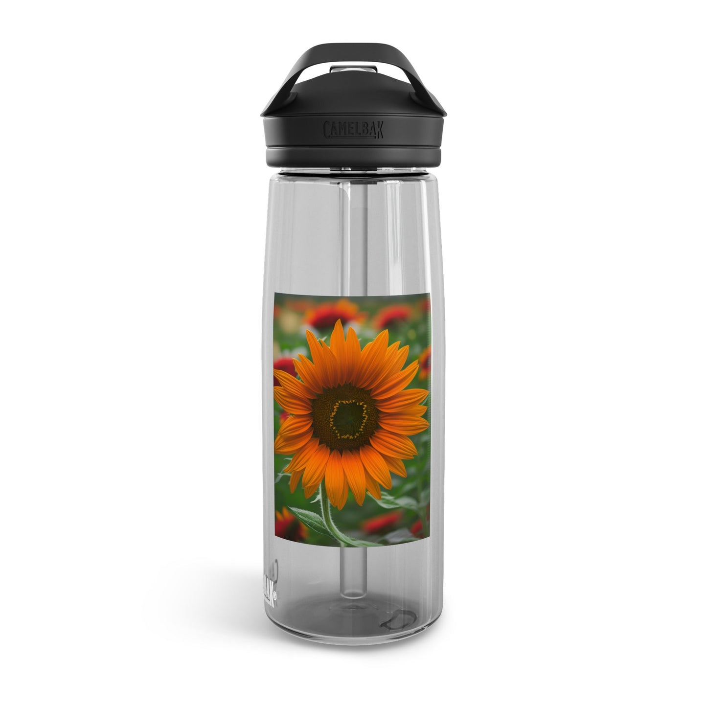 Orange Sunflower CamelBak Eddy®  Water Bottle, 25oz (SP Photography Collection)