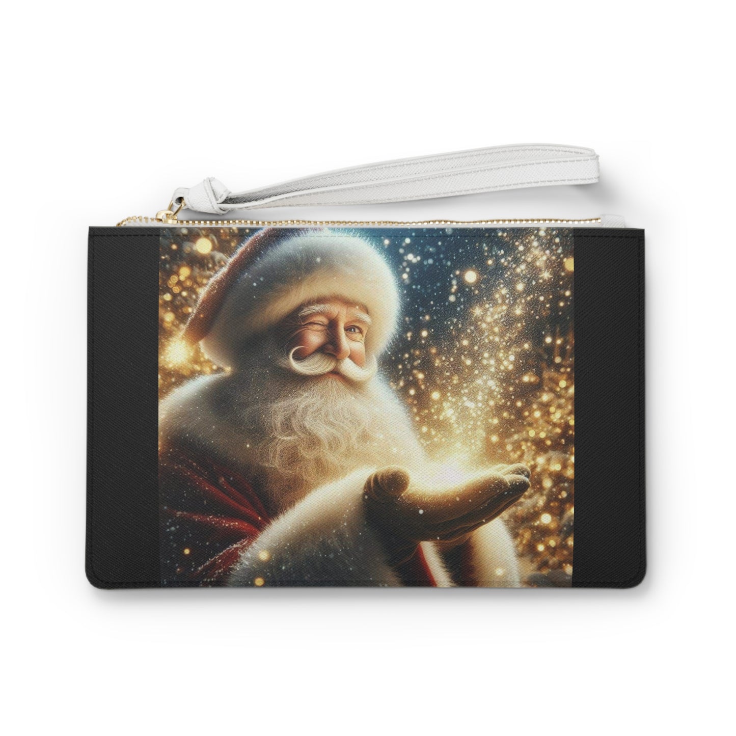 Santa Magic Large Clutch Bag (ai B & J Collections) BLACK