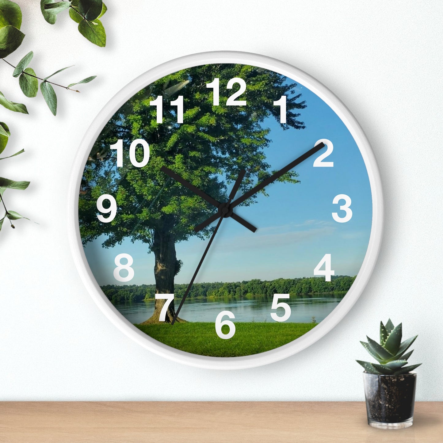 Lonely Tree Wall Clock (B & J Collections)