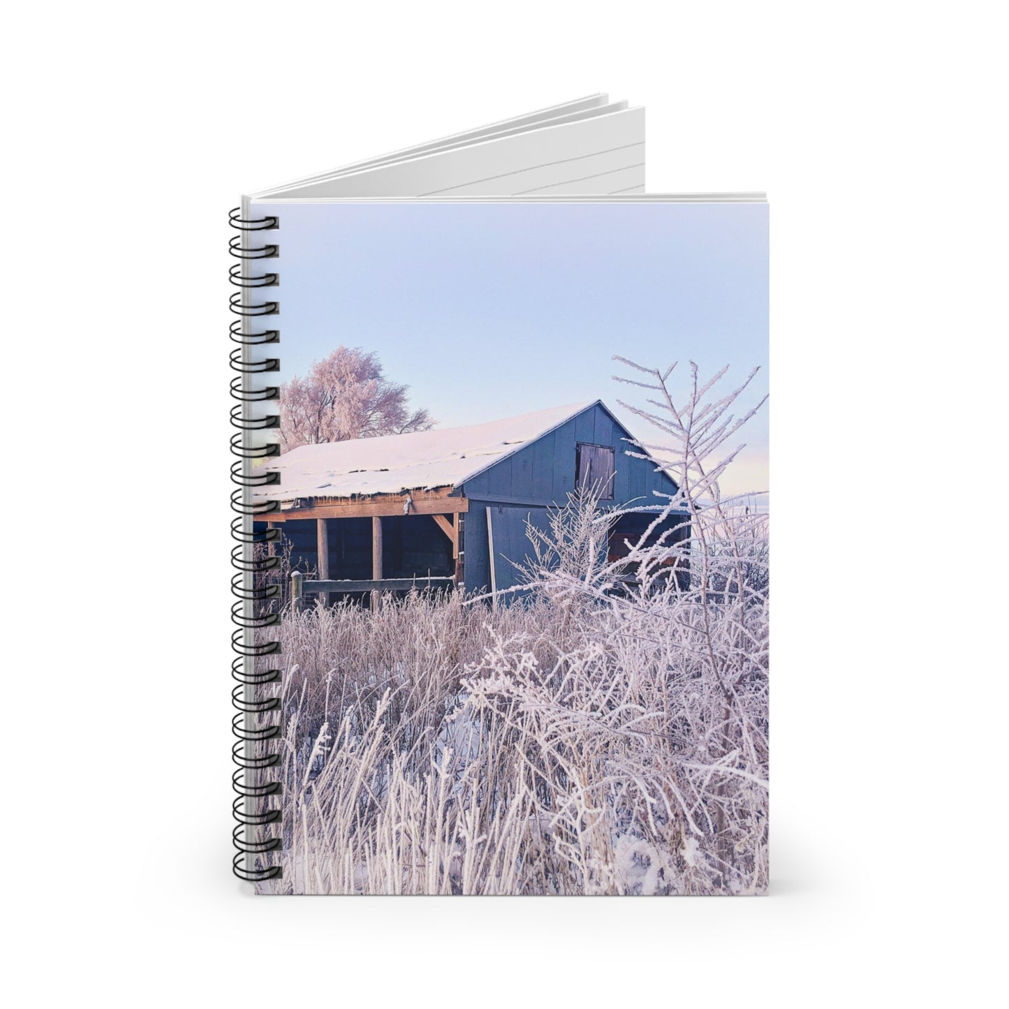 Wintery Barn Spiral Notebook( SP Photography Collection)