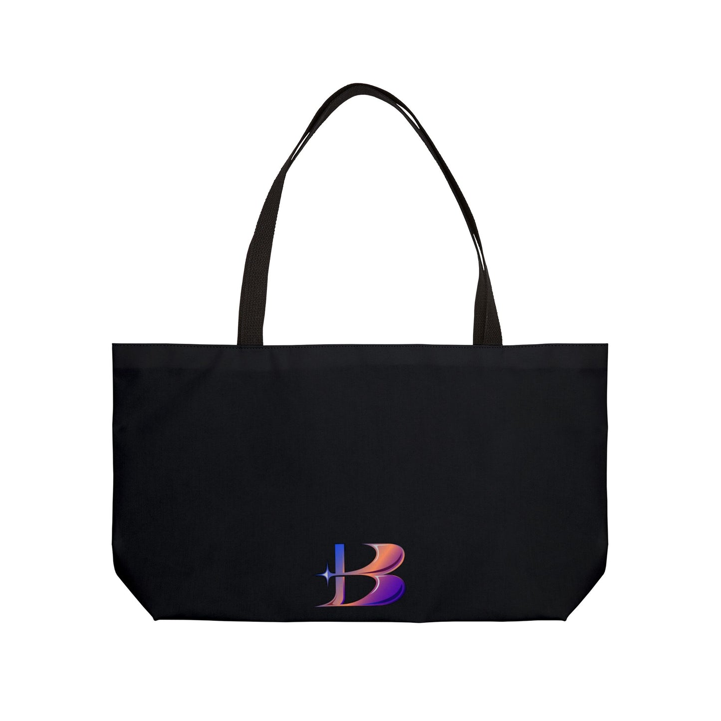 Midnight Bloom Weekender Tote Bag (SP Photography Collection) BLACK