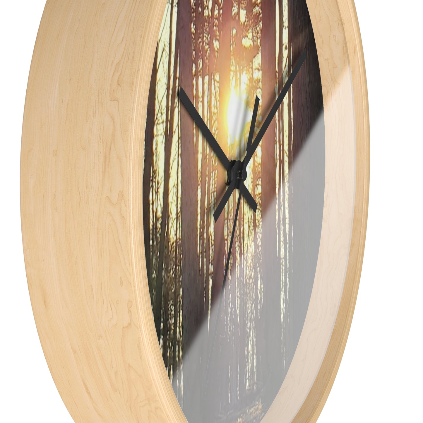 Into the woods Wall Clock (Enchanted Exposures By Tammy Lyne)