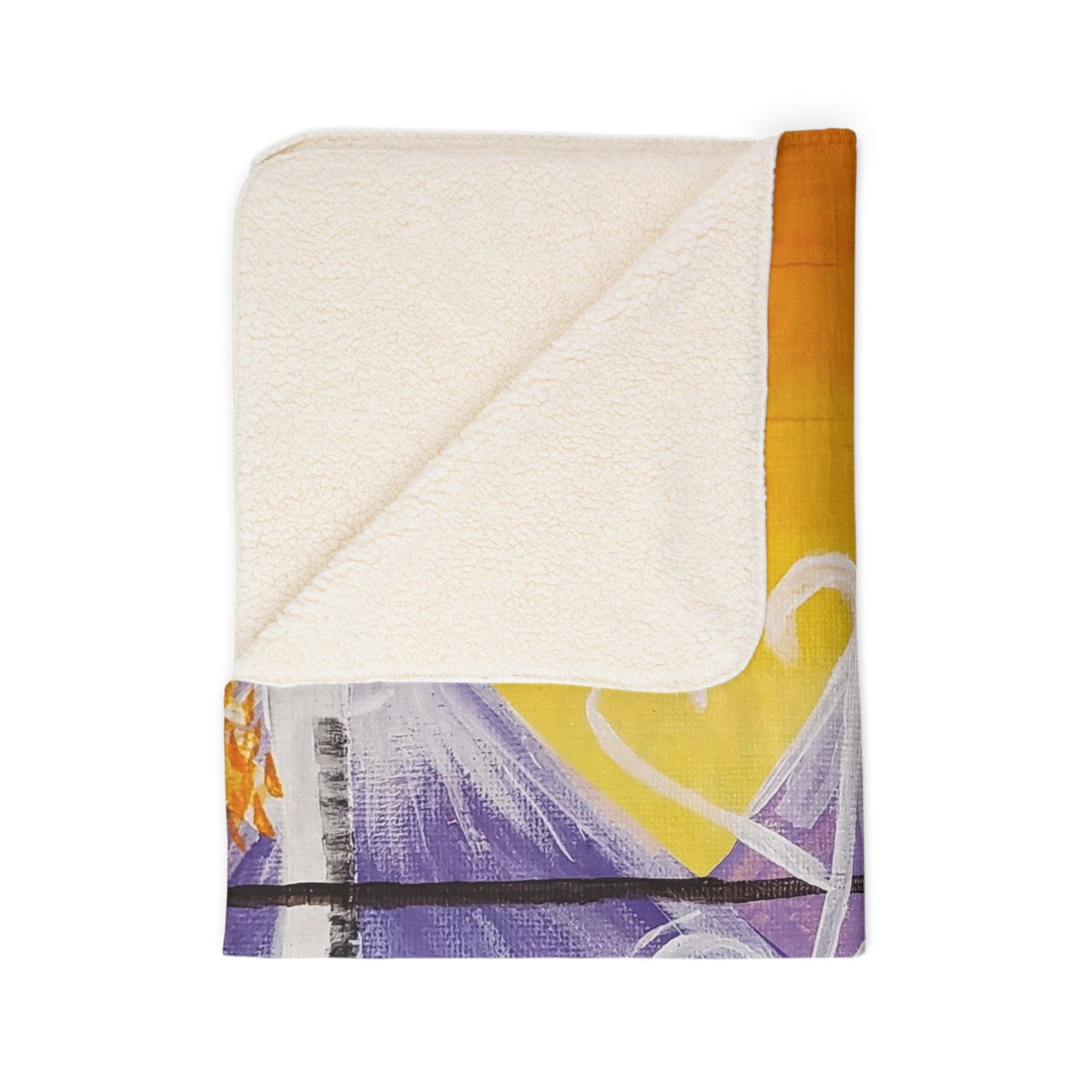 The Window Fleece Sherpa Blanket (Brookson Collection)