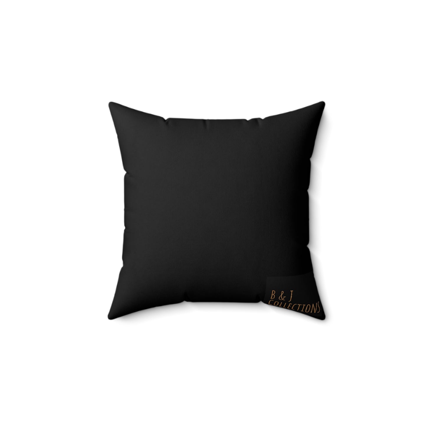 Mixed Sunflower Spun Polyester Square Pillow (Enchanted Exposures By Tammy Lyne ) BLACK