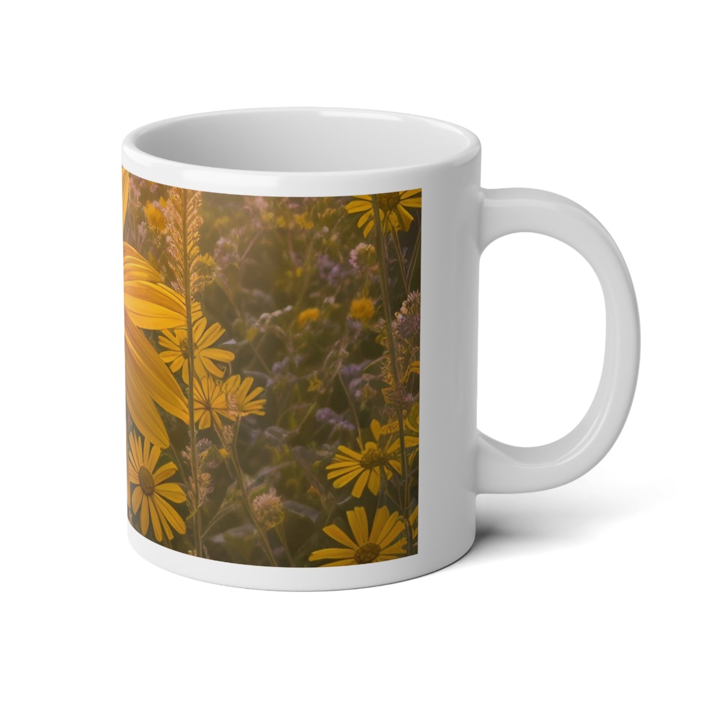 Narrow leaf Jumbo Mug, 20oz (SP Photography Collection)