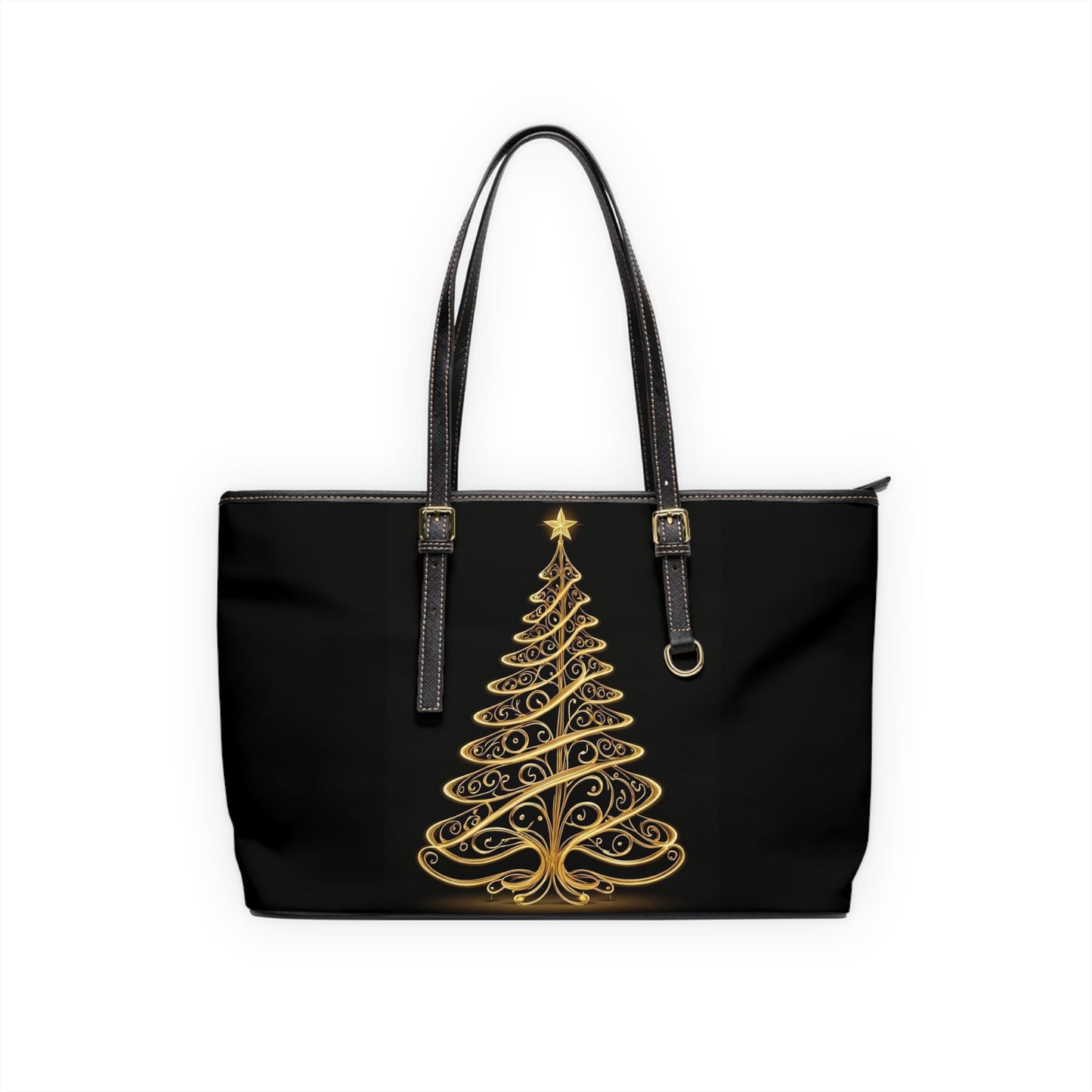 Golden Tree Leather Shoulder Bag (ai B & J Collections)