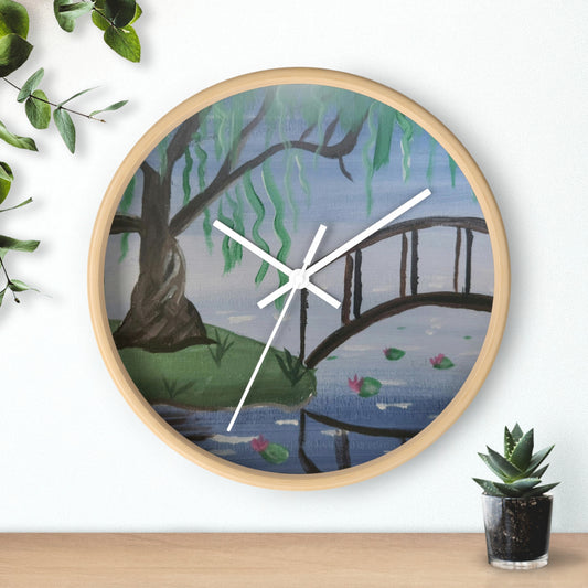 Over The Bridge Wall Clock (Brookson Collection)