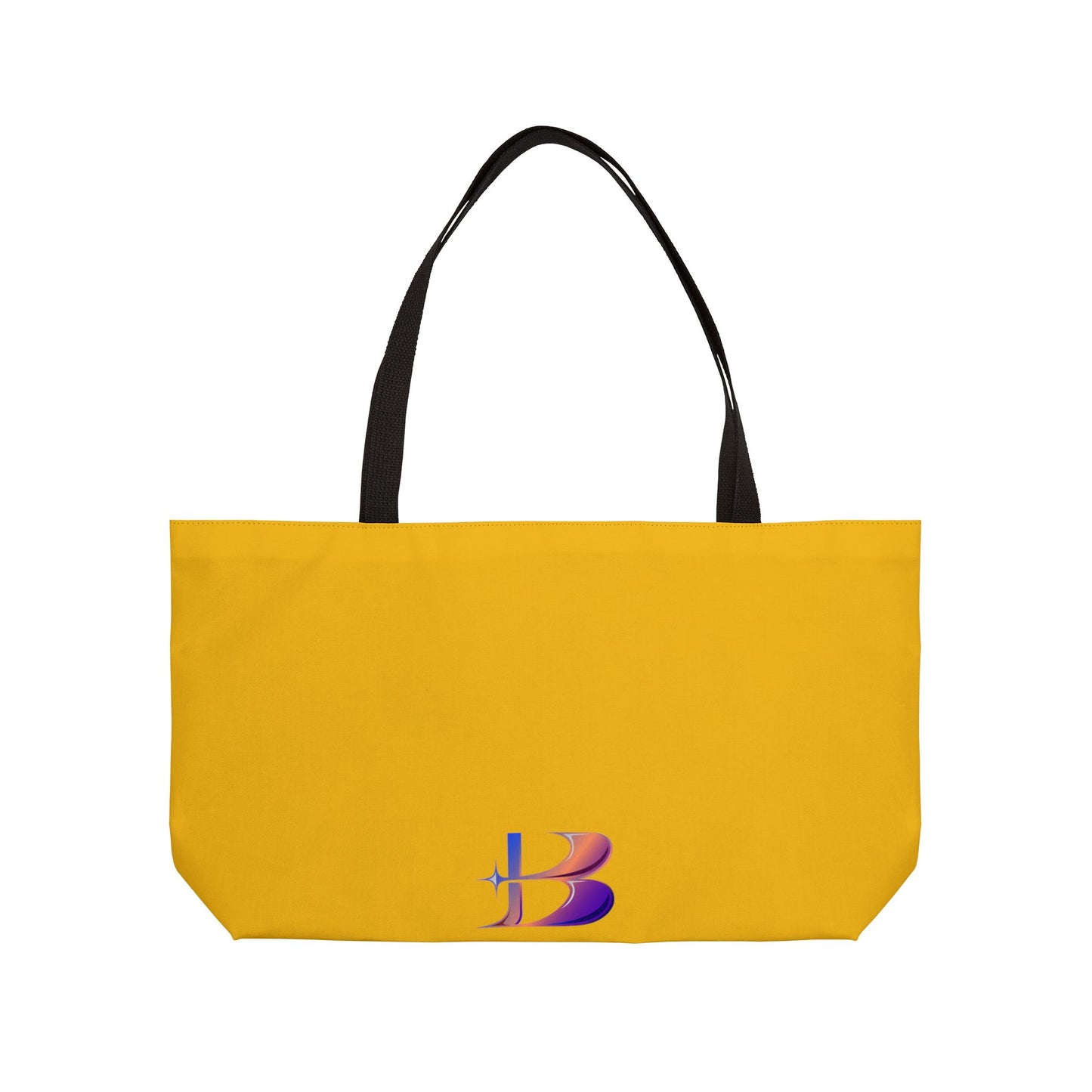 Beach Ride Weekender Tote Bag (Brookson Collection) YELLOW