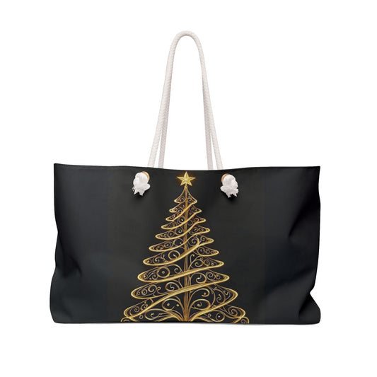 Golden Tree Weekender Bag (ai B & J Collections) BLACK