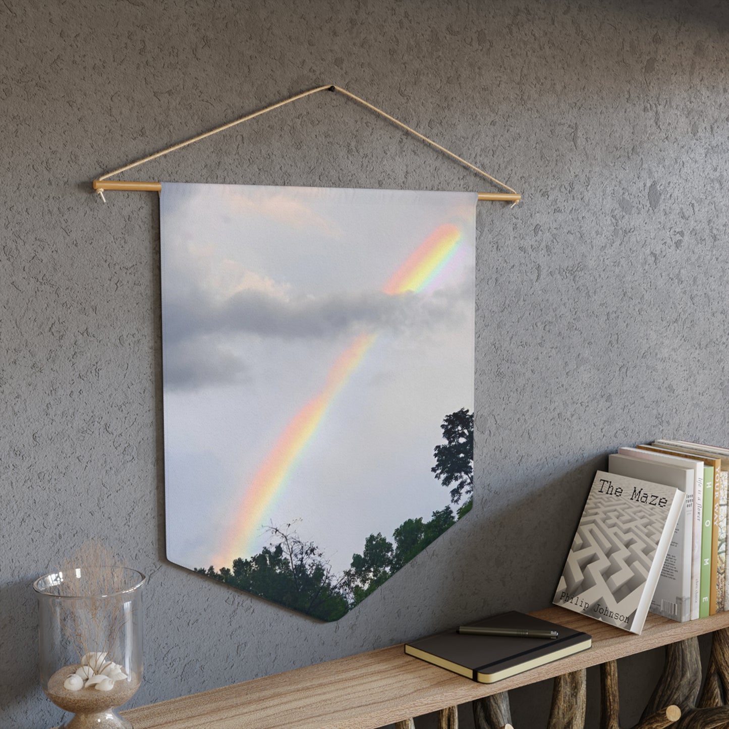 Rainbow Flag Pennant (Enchanted Exposures By Tammy Lyne)