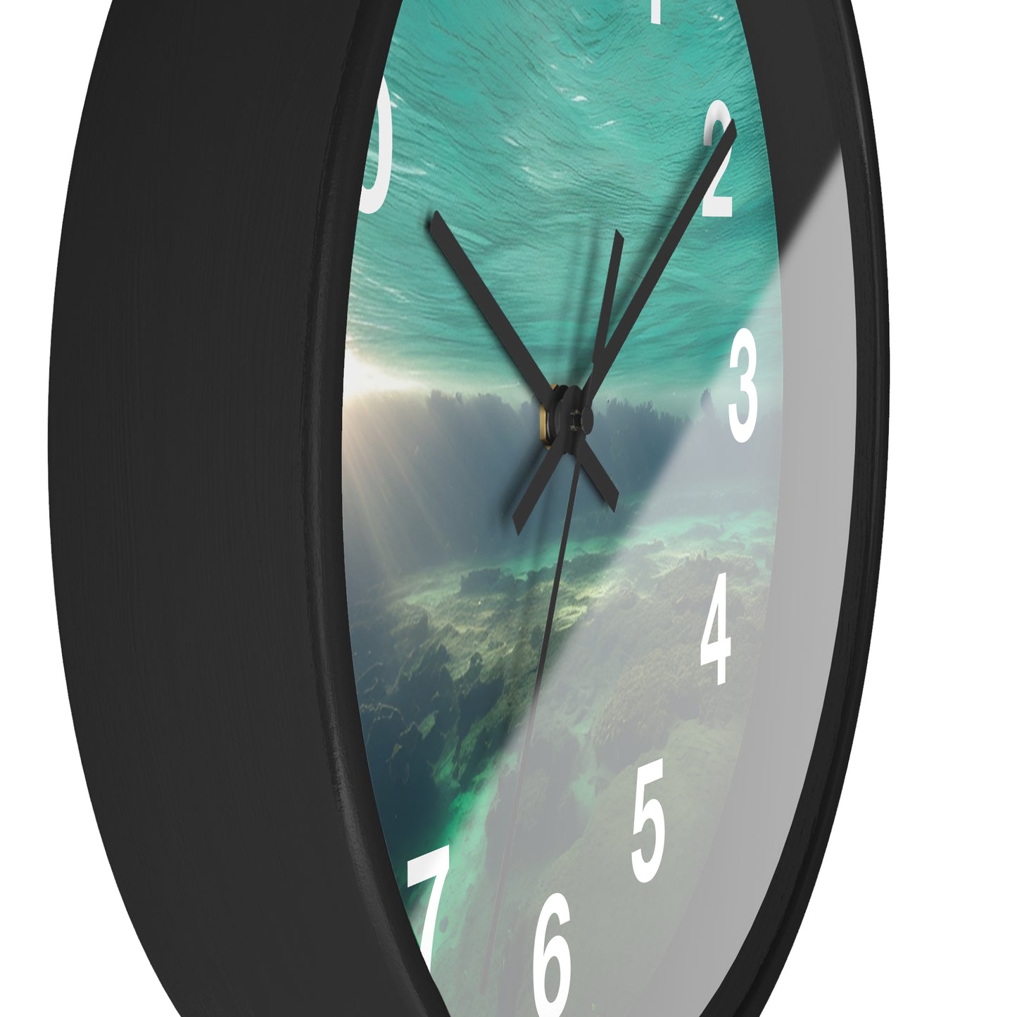 Under The Sea Wall Clock (Enchanted Exposures By Tammy Lyne)