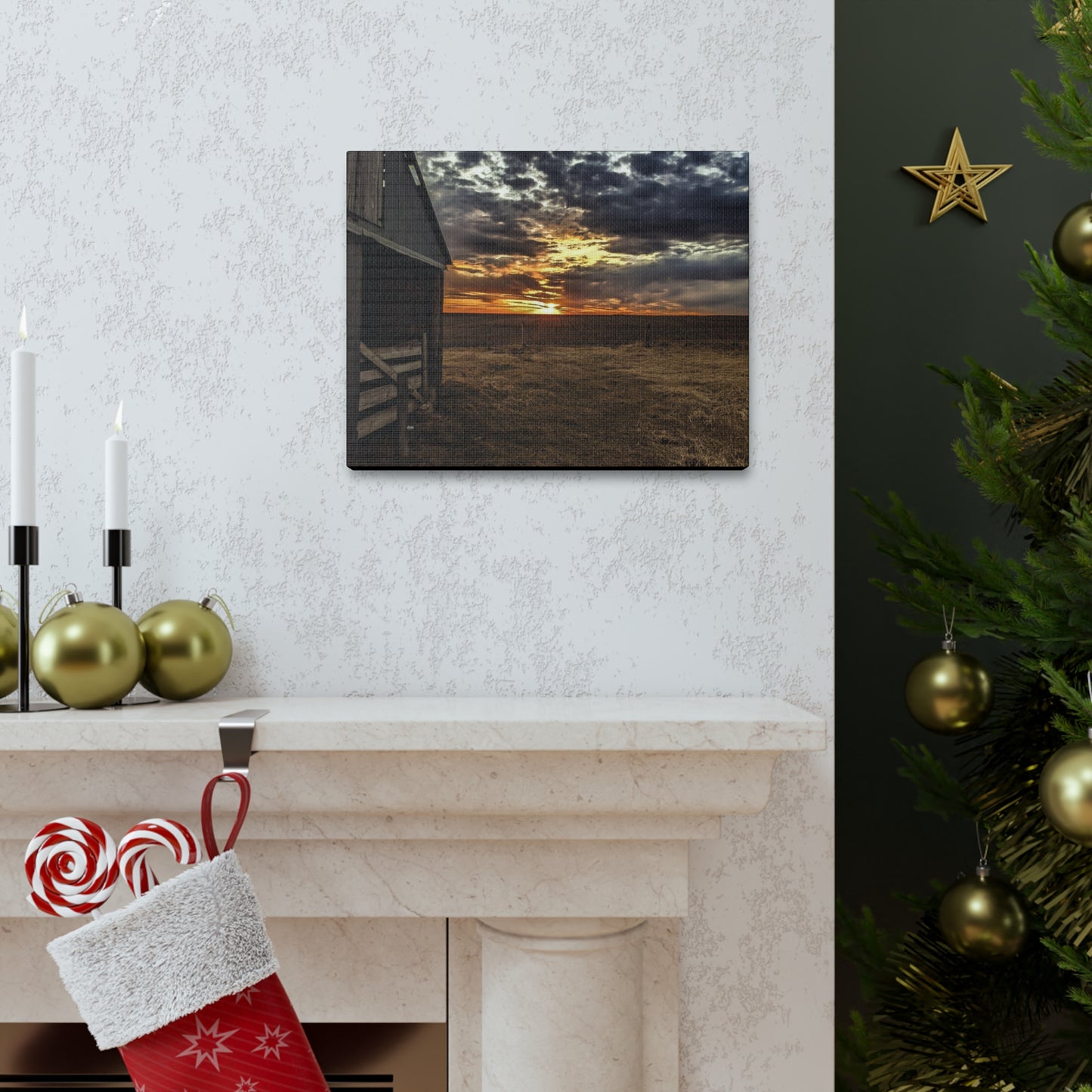 Gray Skies Canvas Gallery Wrap (SP Photography Collection)