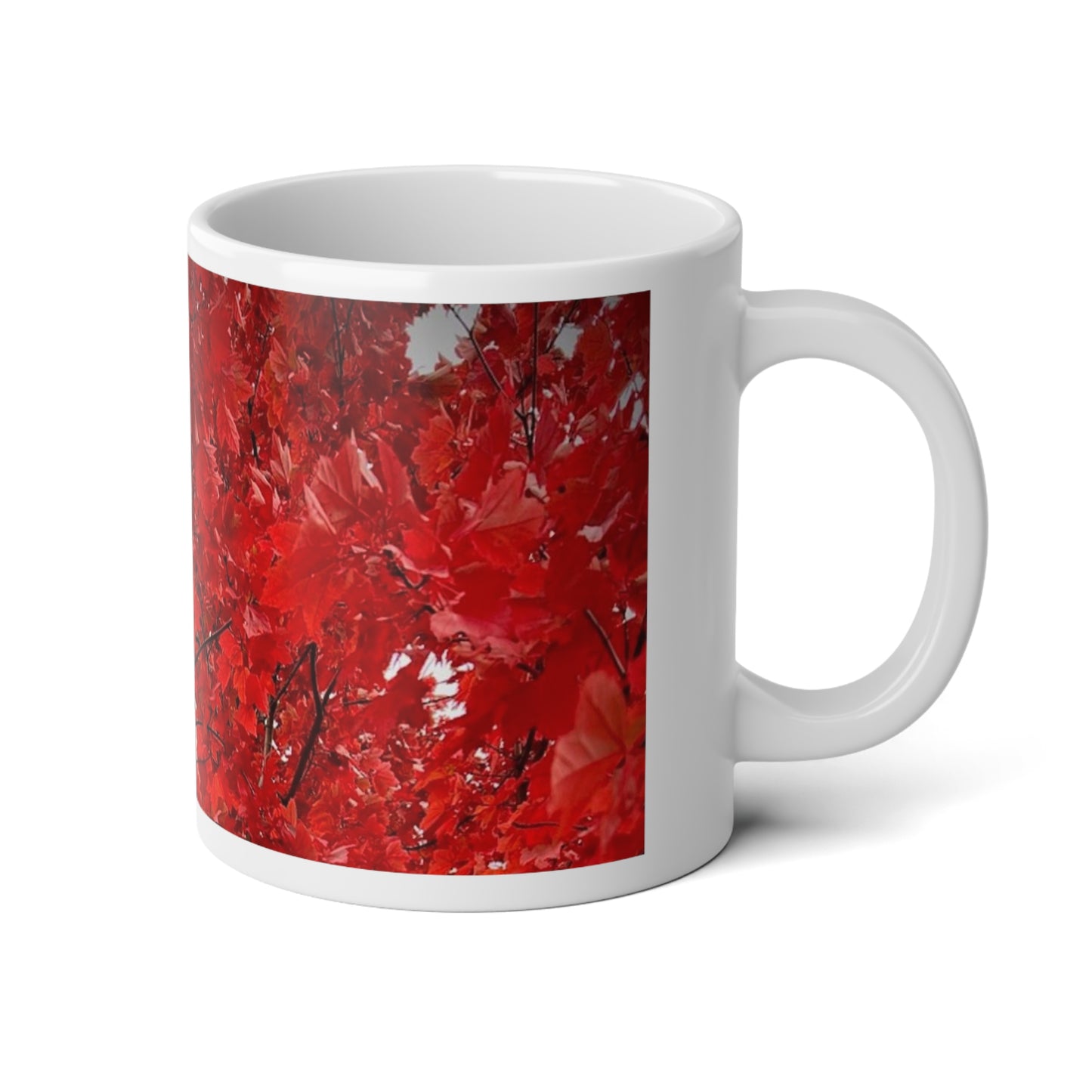 Fire Tree Jumbo Mug, 20oz (Custom Creations By Catelyn)