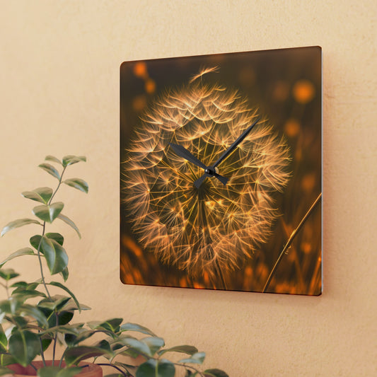 Make a wish Acrylic Wall Clock (SP Photography Collection)