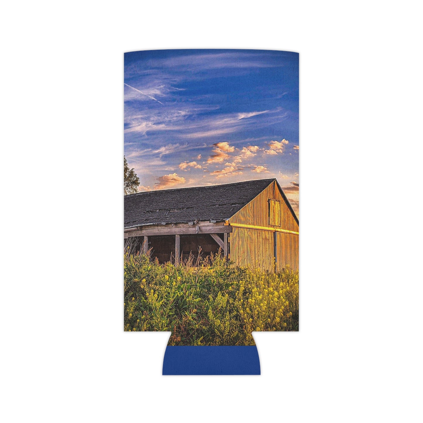 Beautiful Barn Slim Can Cooler Sleeve (SP Photography Collection) BLUE