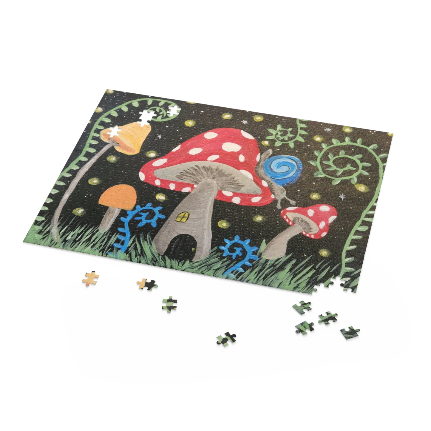 Magical Mushrooms Puzzle (Brookson Collection 120, 252, 500-Piece)