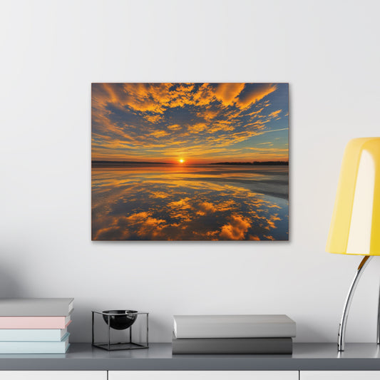 Orange Skies Wrap Canvas (SP Photography Collection)