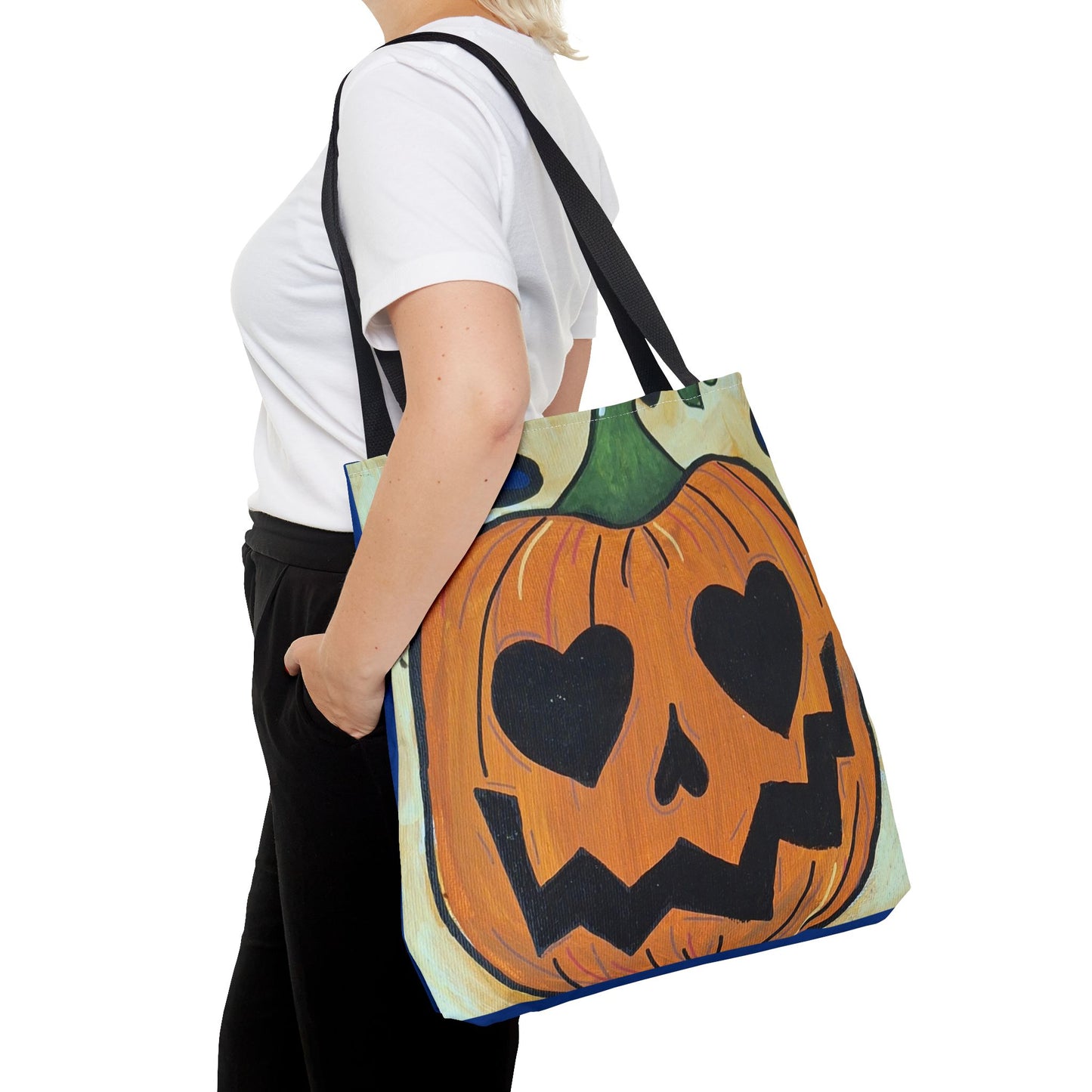 Pumpkin Tote Bag (Seasonal Collection) NAVY