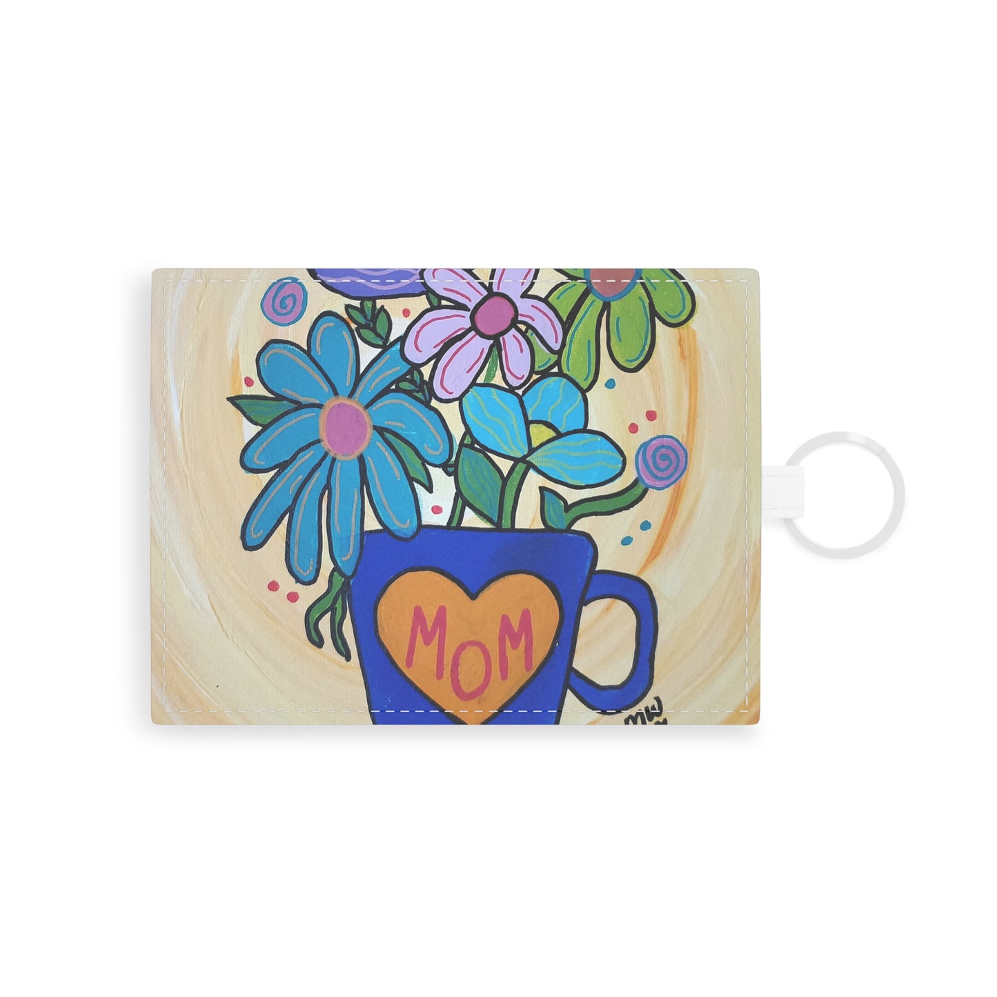 For Mom Leather Card Holder (Mothers Day Collection)