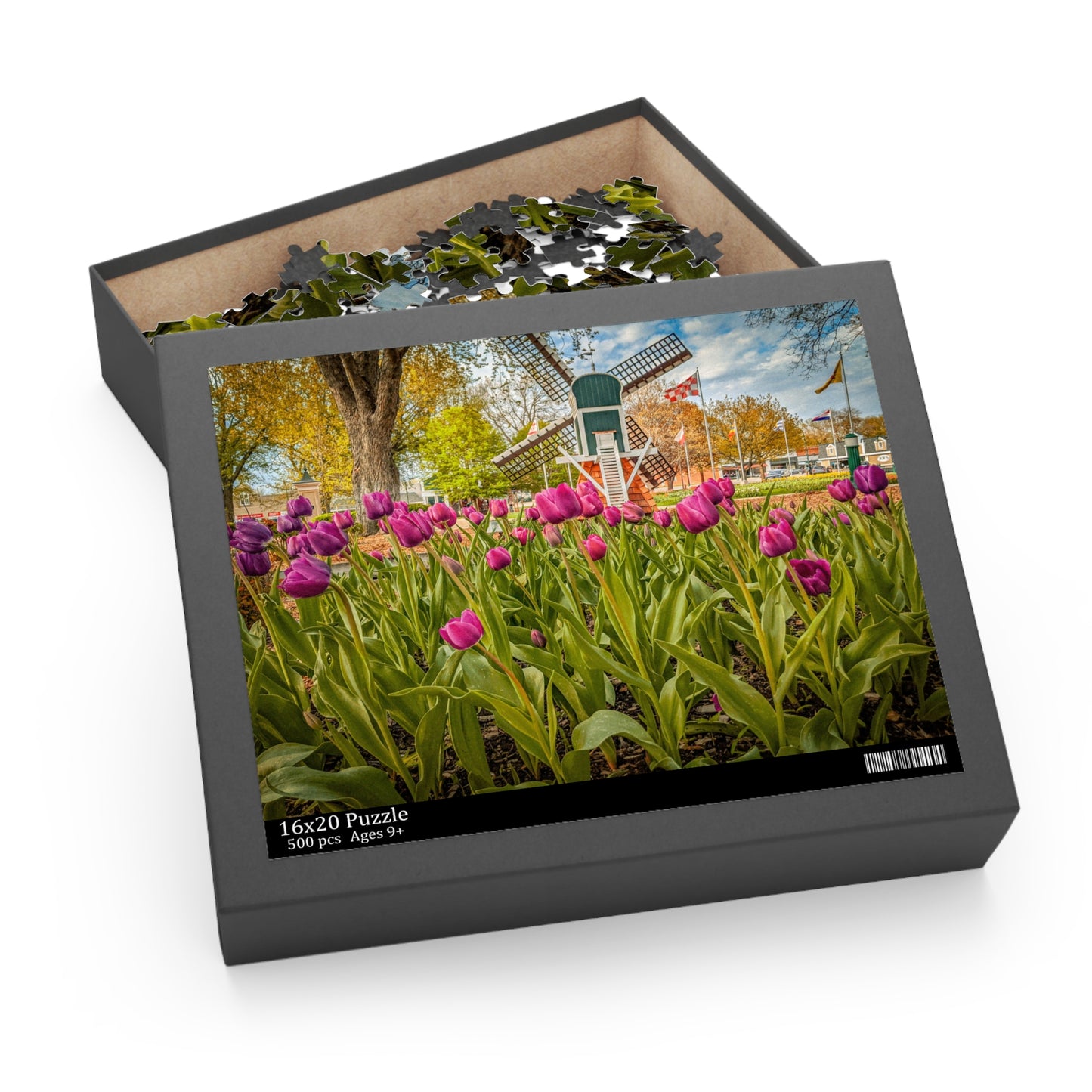 Windmill Tulip Puzzle (SP Photography Collection 120, 252, 500-Piece)