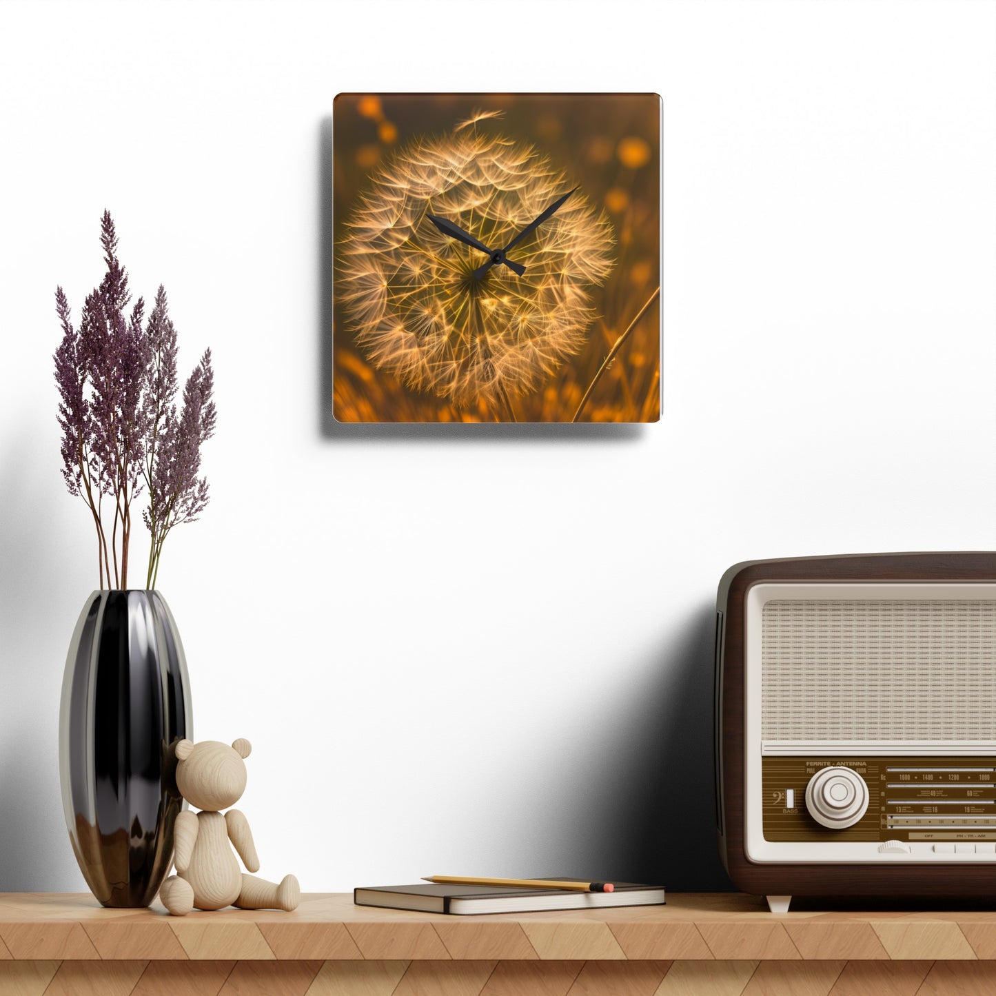 Make a wish Acrylic Wall Clock (SP Photography Collection)