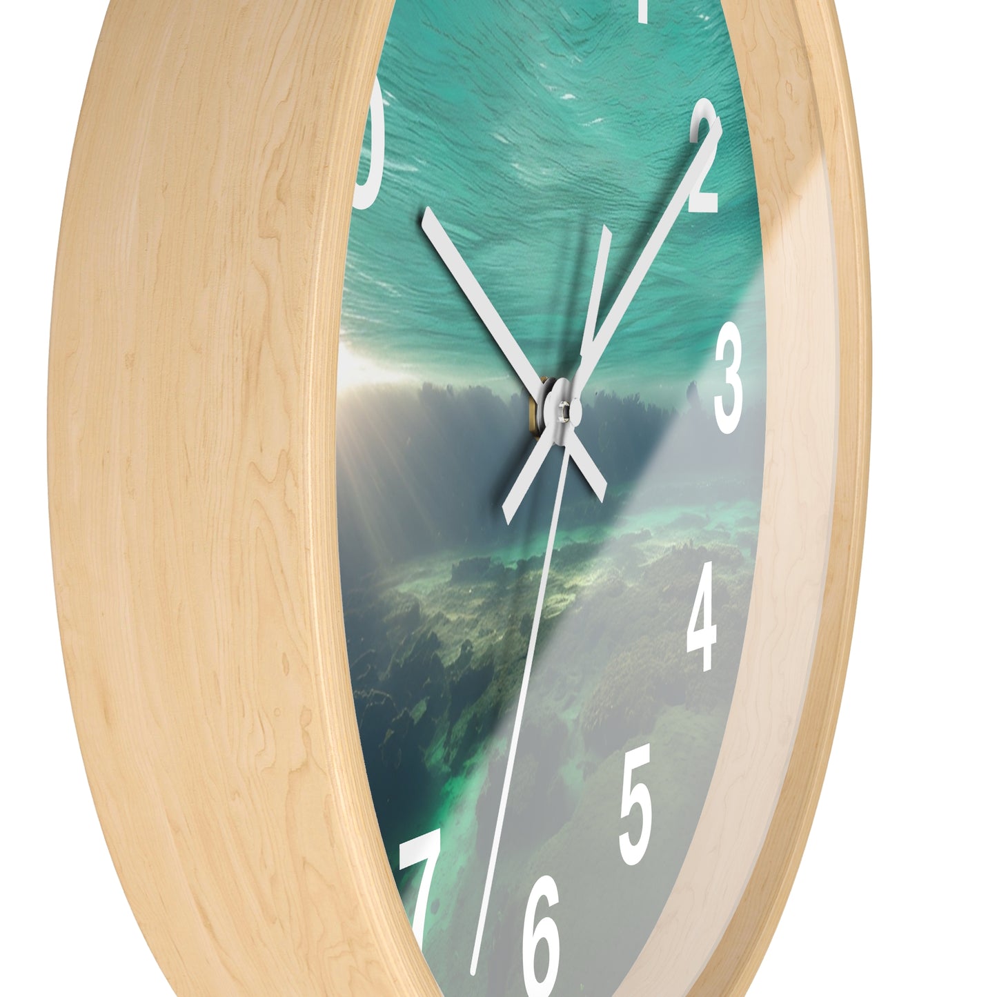 Under The Sea Wall Clock (Enchanted Exposures By Tammy Lyne)