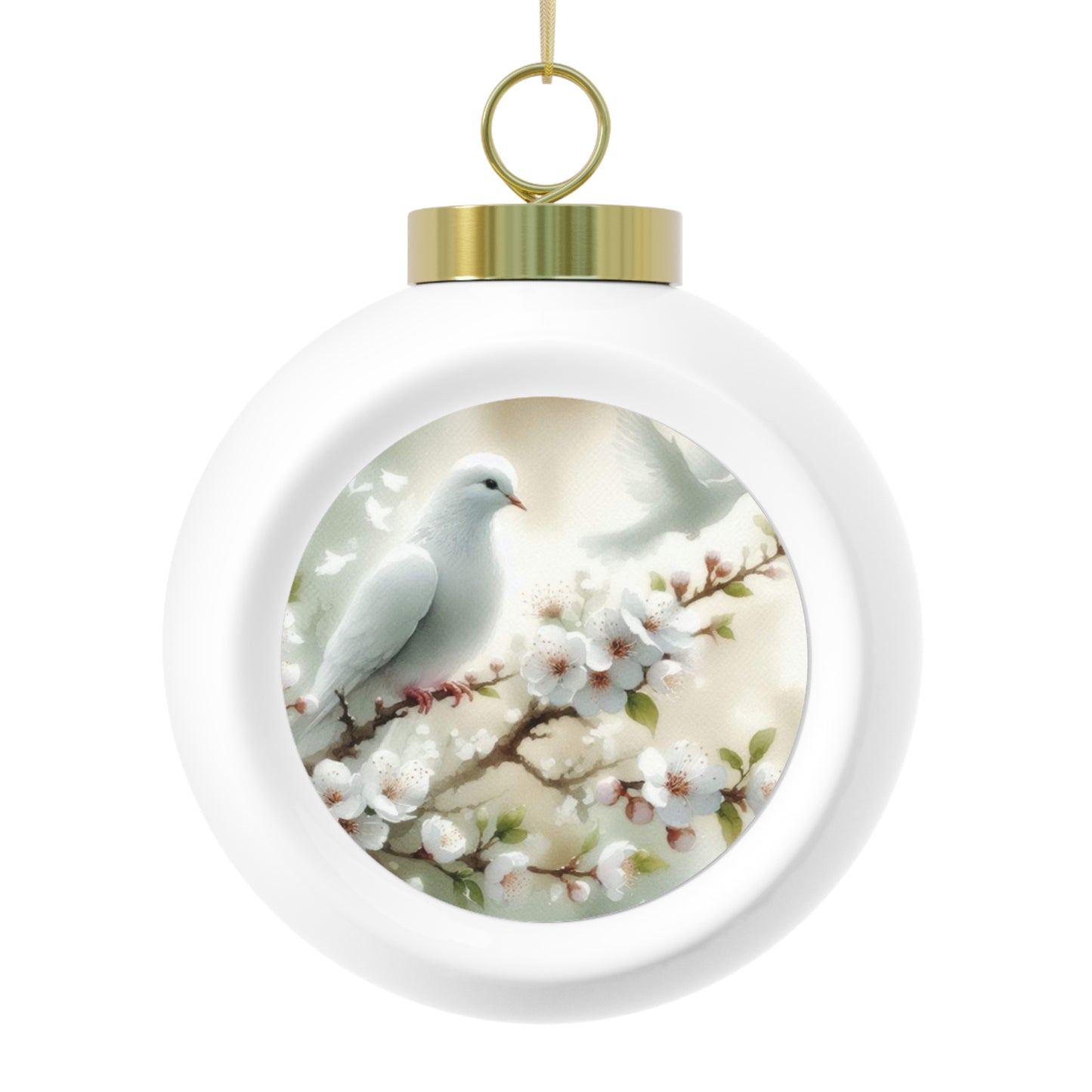 Dove Christmas Ornament (ai B & J Collections)