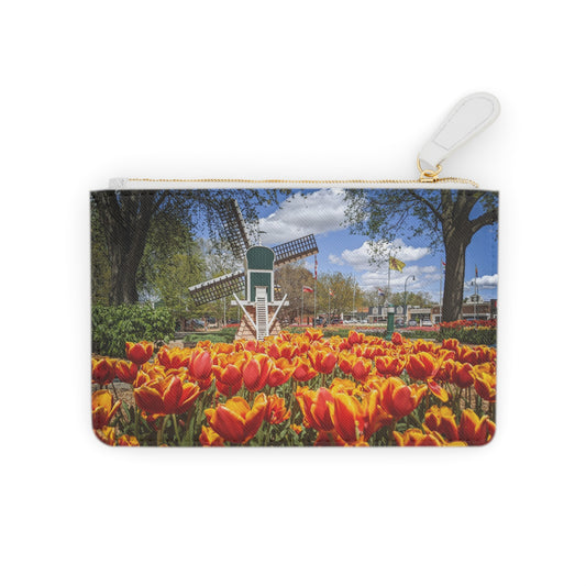 Windmill Garden Mini Clutch Bag (SP Photography Collection) NAVY