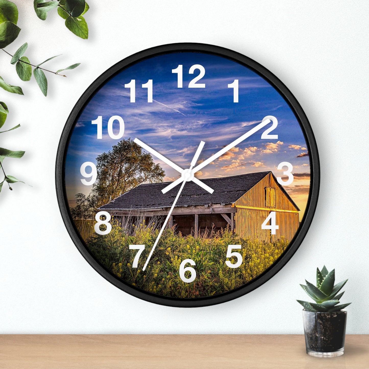 Beautiful Barn Wall Clock (SP Photography Collection)