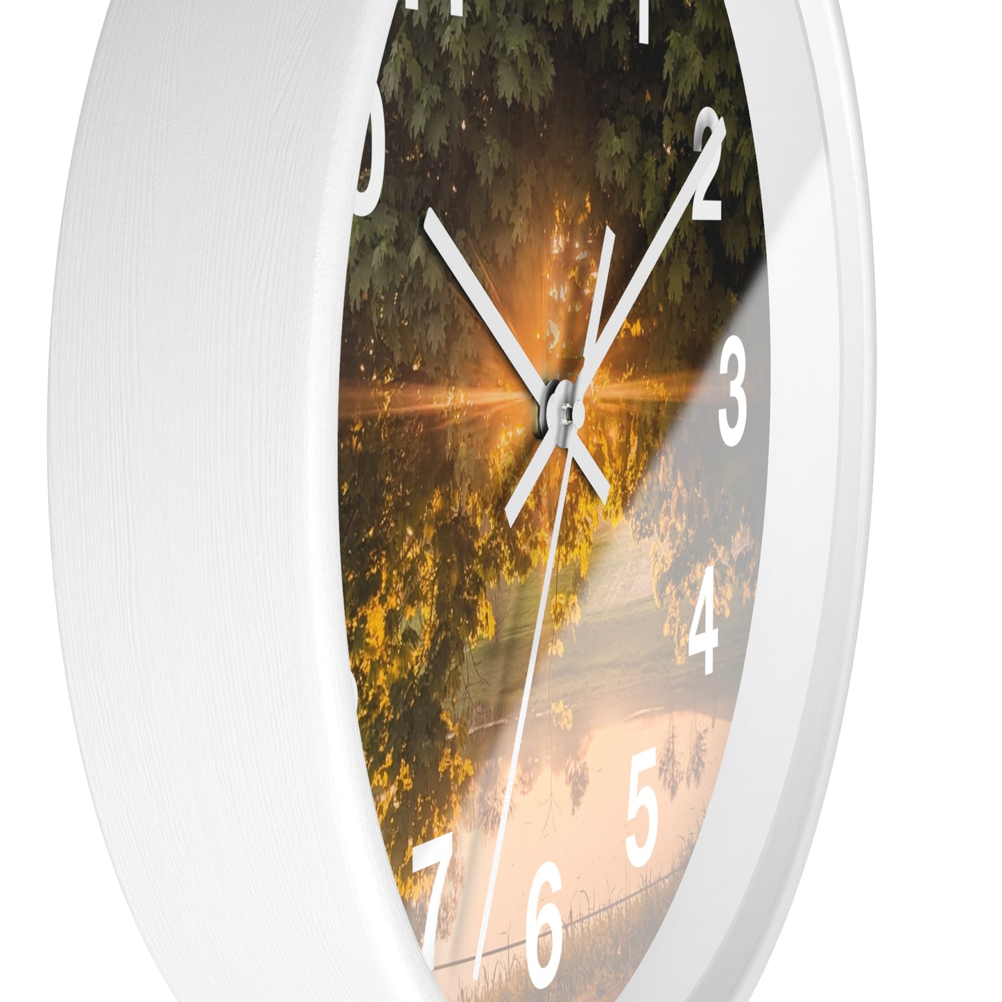 Sunset Pond Clock (SP Photography Collection)