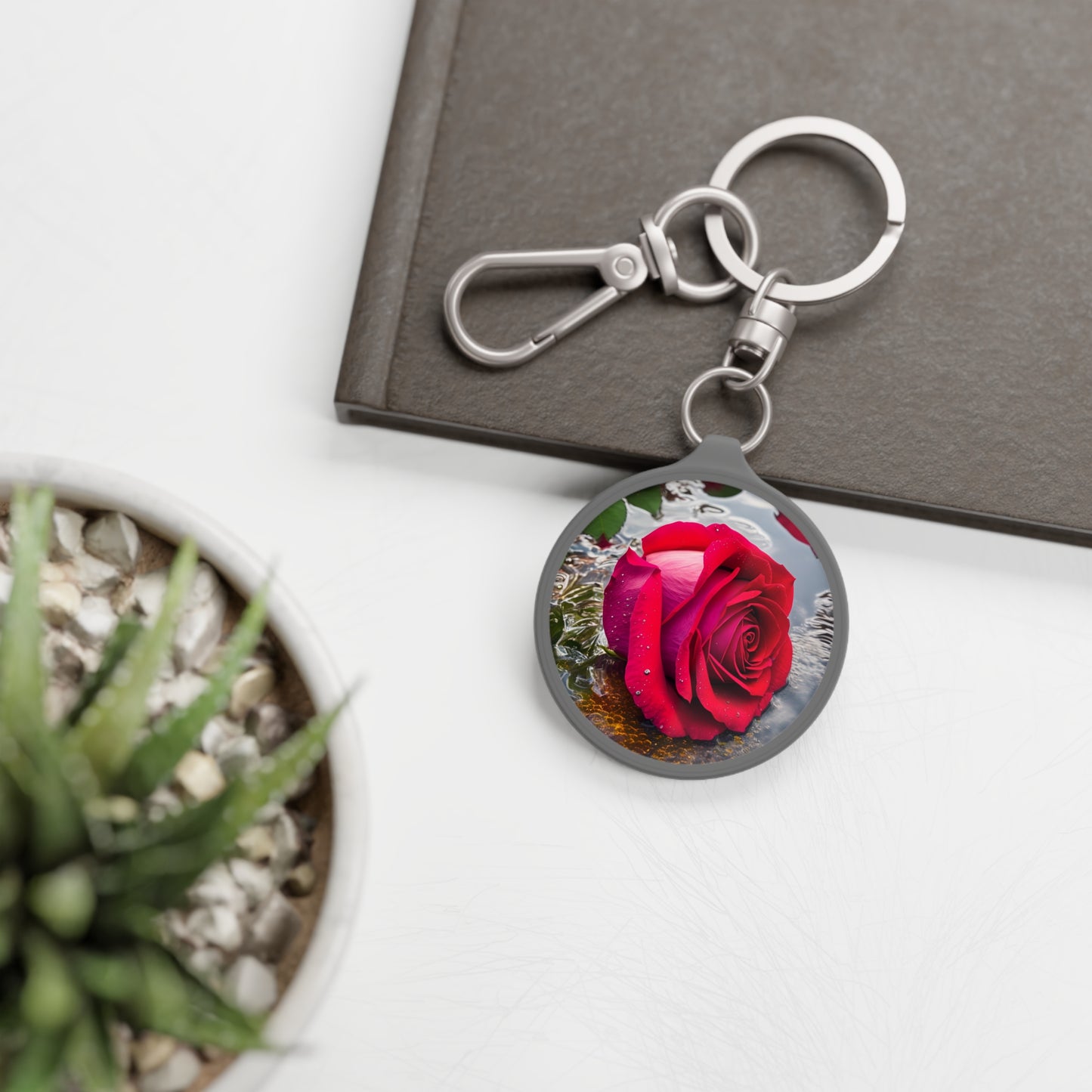 Red Rose Key Ring (SP Photography Collection)