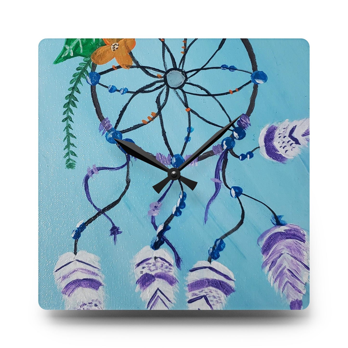 Sweet Dreams Acrylic Wall Clock (Brookson Collection)