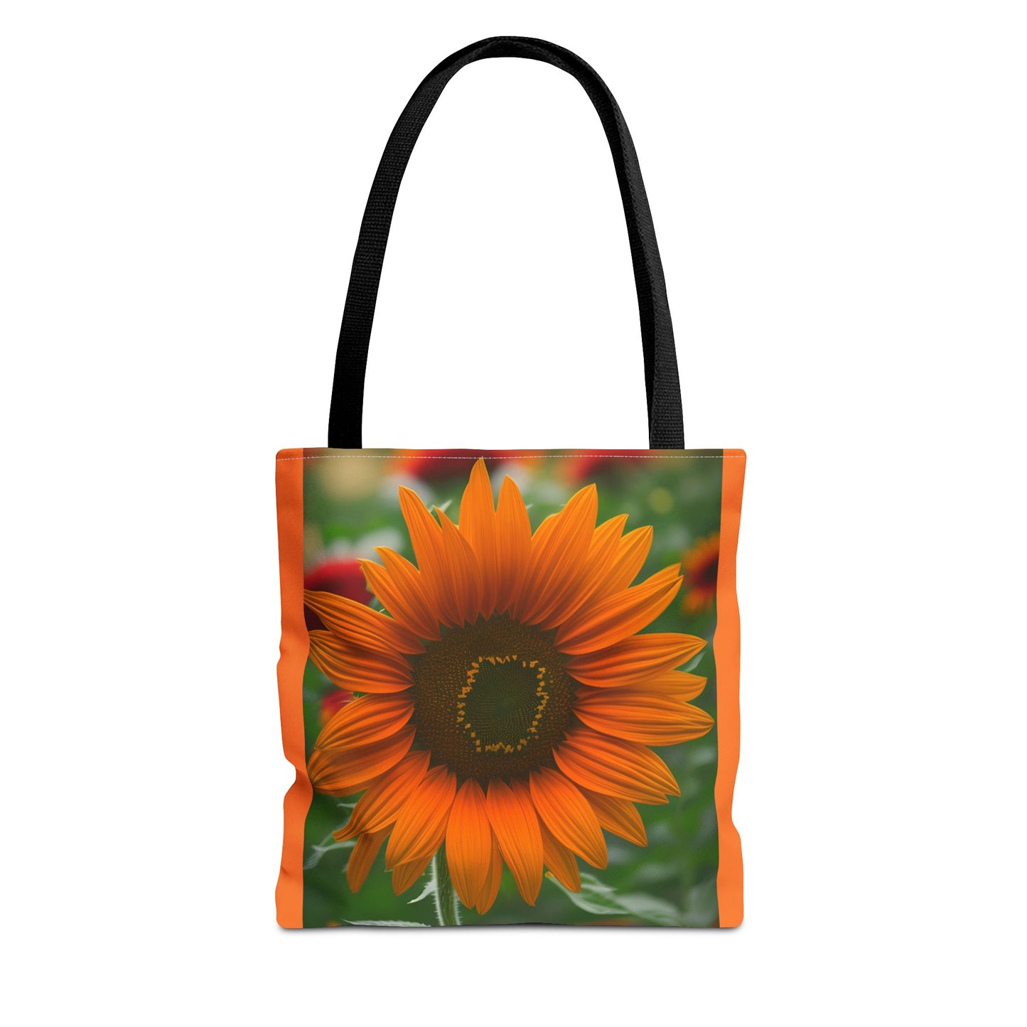 Orange Sunflower Tote Bag (SP Photography Collection) LIGHT ORANGE