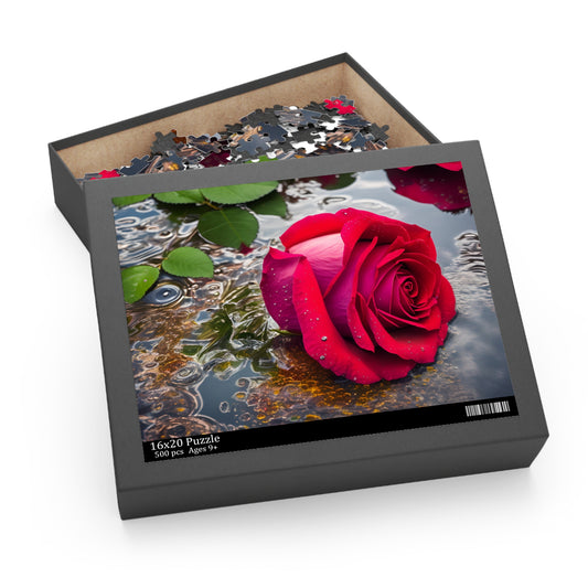 Red Rose Puzzle (SP Photography Collection) ( 120, 252, 500-Piece)