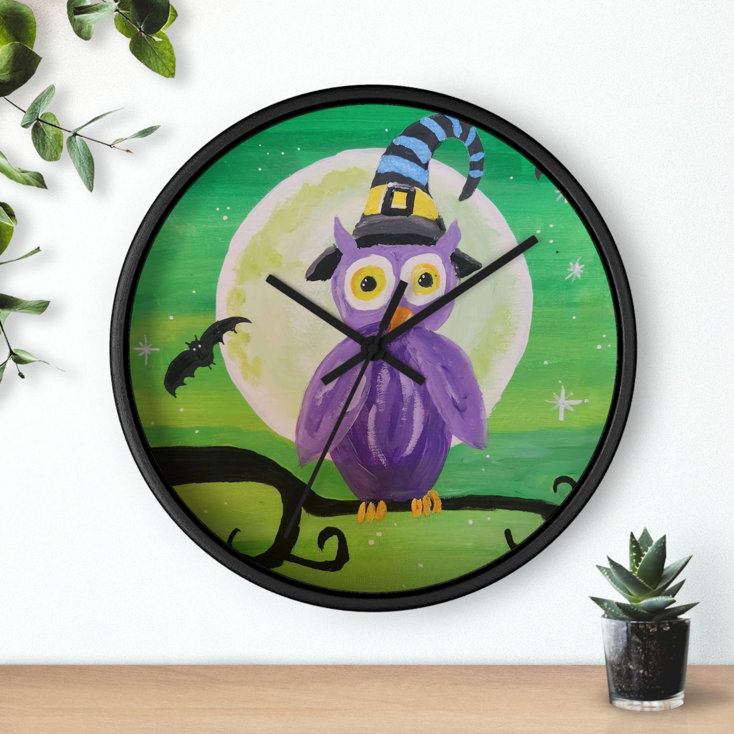 Night Owl Wall Clock (Brookson Collection)