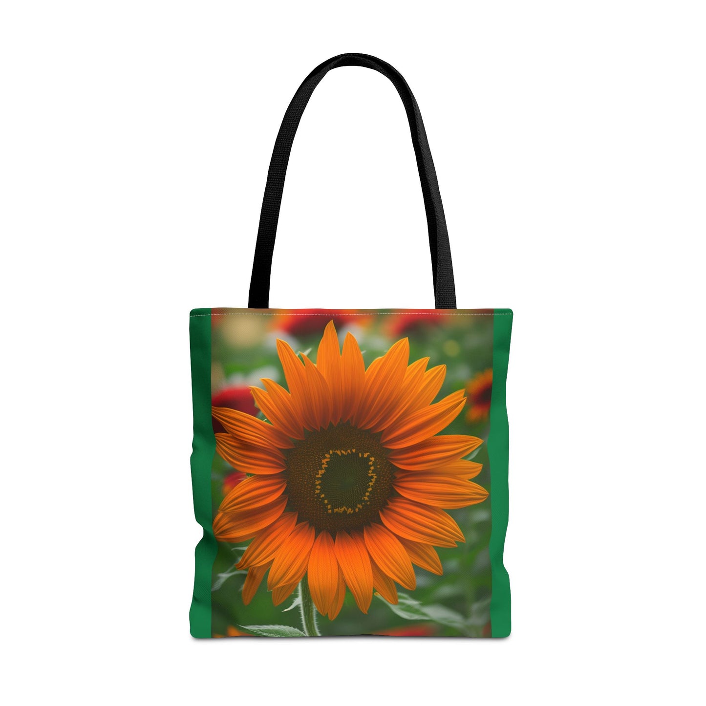 Orange Sunflower Tote Bag (SP Photography Collection) GREEN