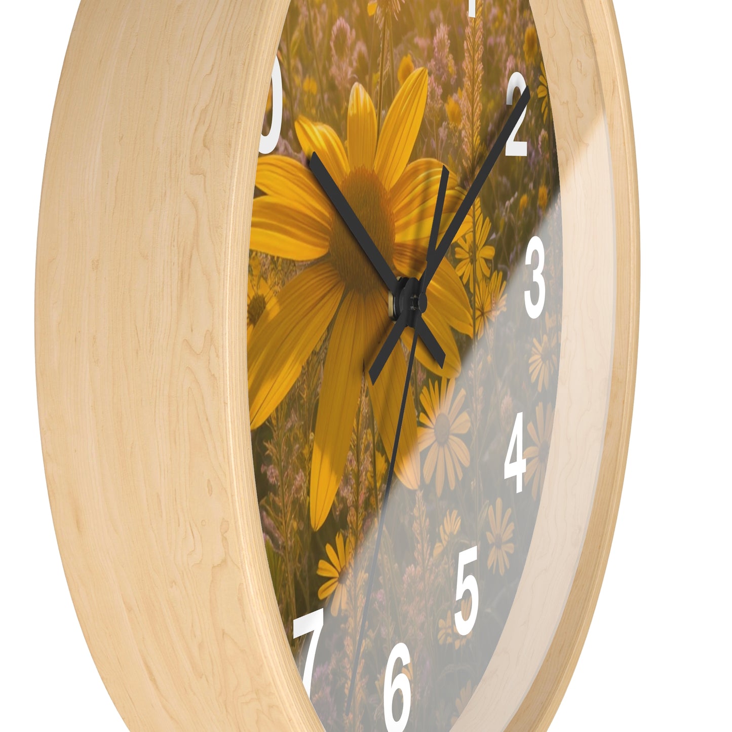 Narrow Leaf Wall Clock (SP Photography Collection)