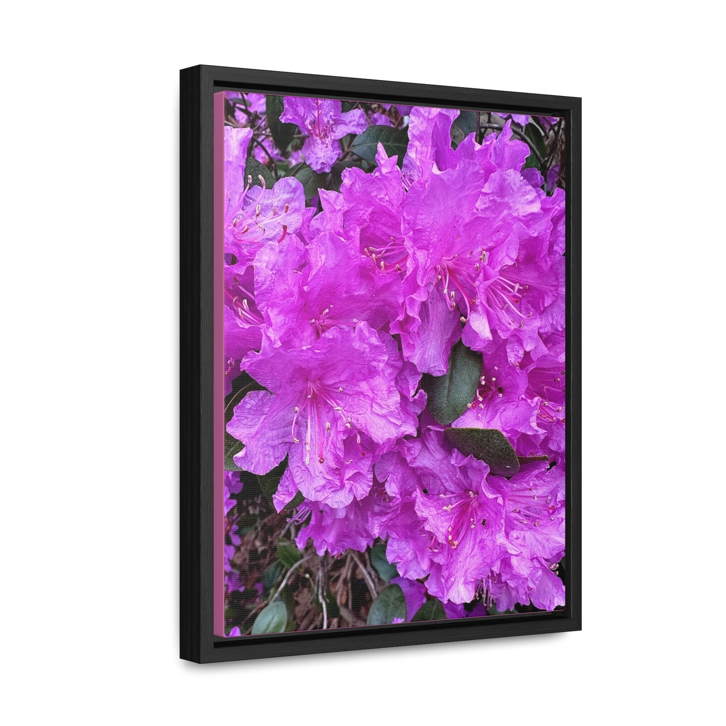 Pink Flowers Wraps, Vertical Frame (Custom Creations By Catelyn)