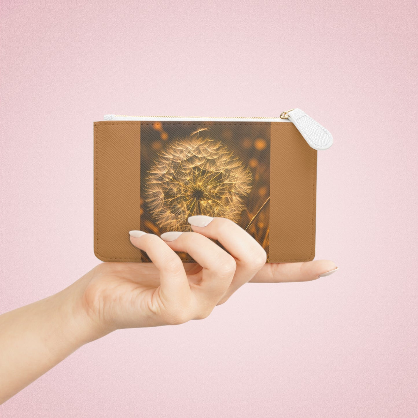 Make a wish Mini Clutch Bag (SP Photography Collection) BROWN
