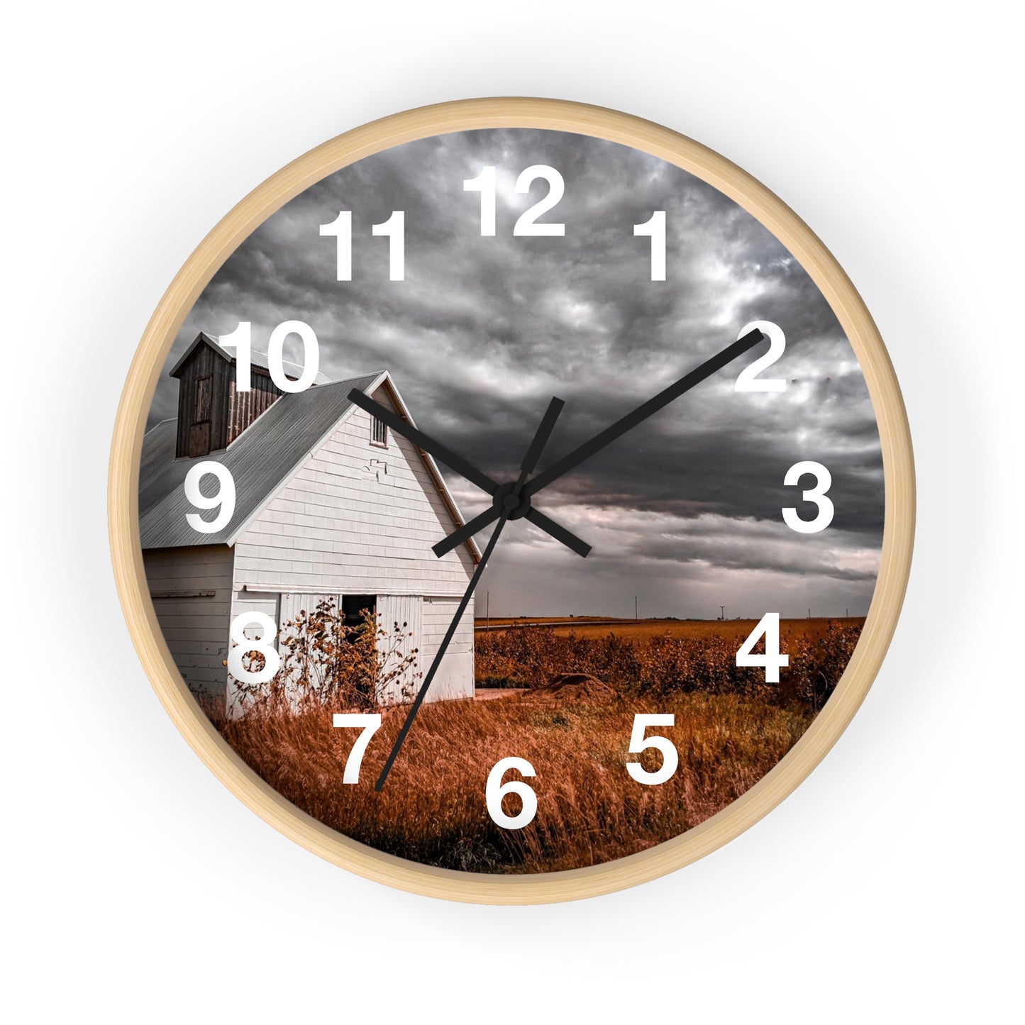 Field Barn Wall Clock (SP Photography Collection)